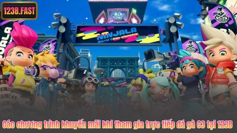 Trực Tiếp Đá Gà C3 - Sân Chơi Chất Lượng Hàng Đầu Tại 123B 8 Các chương trình khuyến mãi khi tham gia trực tiếp đá gà C3 tại 123B