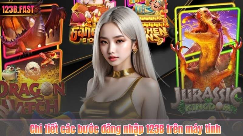 Chi tiết các bước đăng nhập 123B trên máy tính